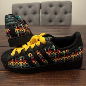 Adidas Superstar II Bob Marley Jamaica Rasta Shoes